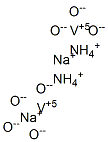 Ammonium sodium vanadium oxide Structure