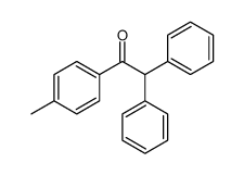 1-(4-methylphenyl)-2,2-diphenylethanone结构式