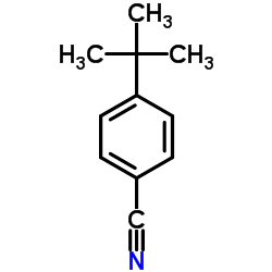 4-t-butylbenzonitrile Structure