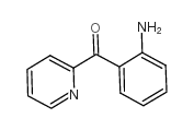 2-(2-氨基苯甲酰)吡啶结构式