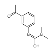 3-(3-acetylphenyl)-1,1-dimethylurea Structure