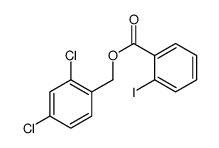 (2,4-dichlorophenyl)methyl 2-iodobenzoate结构式
