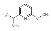 2-异丙基-6-甲氧基吡啶结构式