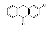 3-chloro-9-anthrone Structure