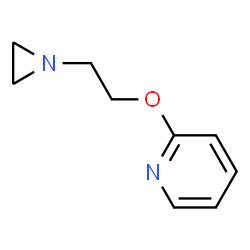 Pyridine,2-[2-(1-aziridinyl)ethoxy]-(9CI)结构式