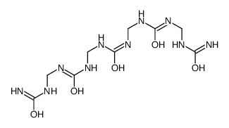 1,3-bis[[(carbamoylamino)methylcarbamoylamino]methyl]urea结构式