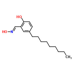 2-羟基-5-壬基苯甲醛肟结构式