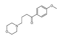 1-(4-methoxyphenyl)-4-morpholin-4-ylbutan-1-one结构式
