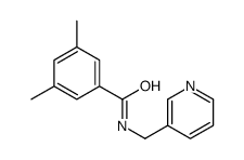 N-(3-picolyl)-3,5-dimethylbenzamide Structure