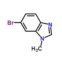 6-Bromo-1-methyl-1H-benzimidazole Structure
