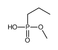 Propylphosphonic acid hydrogen methyl ester结构式