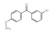 3-溴-4'-甲氧基苯甲酮结构式