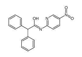 N-(5-nitropyridin-2-yl)-2,2-diphenylacetamide Structure