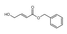 (E)-benzyl 4-hydroxybut-2-enoate结构式