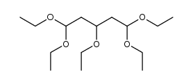 1,1,3,5,5-pentaethoxy-pentane Structure