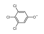3,4,5-trichlorophenoxide ion结构式