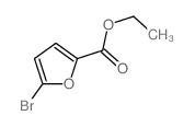 5-溴-2-呋喃甲酸乙酯结构式