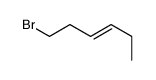 1-bromohex-3-ene Structure