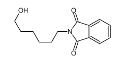 N-(6-hydroxyhexyl)-phthalimide结构式