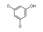 苯酚-3,5-D2结构式