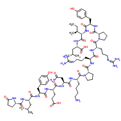 11-D-酪氨酸-神经降压素结构式