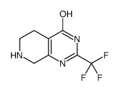 2-(三氟甲基)-5,6,7,8-四氢吡啶并[3,4-d]嘧啶-4-醇结构式