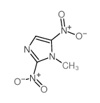 1-methyl-2,5-dinitro-imidazole Structure