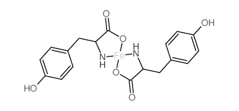[1-carboxy-2-(4-hydroxyphenyl)ethyl]azanide; iron(+2) cation Structure