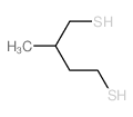 1,4-Butanedithiol,2-methyl- Structure