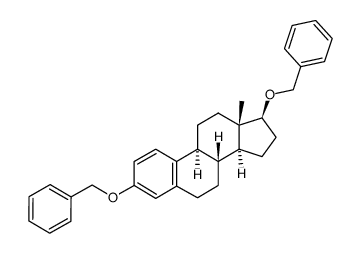 3,17β-bis(benzyloxy)estra-1,3,5(10)-triene结构式