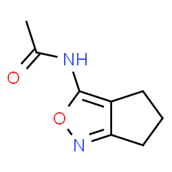Acetamide, N-(5,6-dihydro-4H-cyclopent[c]isoxazol-3-yl)- (9CI)结构式