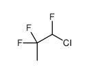 1-chloro-1,2,2-trifluoropropane结构式