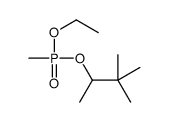 3-[ethoxy(methyl)phosphoryl]oxy-2,2-dimethylbutane结构式