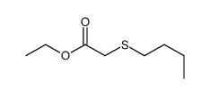 ethyl 2-butylsulfanylacetate结构式