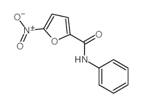 5-nitro-N-phenyl-furan-2-carboxamide结构式
