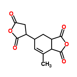 5-(2,5-Dioxotetrahydrofuryl)-3-Methyl-3-Cyclohexene-1,2-Dicarboxylic Anhydride structure