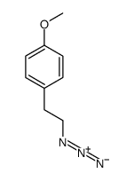 1-(2-迭氮基乙基)-4-甲氧基-苯结构式