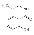 Benzamide, 2-hydroxy-N-propyl-结构式