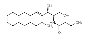 C4 Ceramide (d18:1/4:0) structure