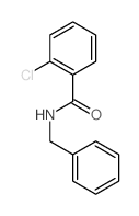 N-benzyl-2-chloro-benzamide结构式