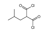 2-(2-methylpropyl)propanedioyl dichloride Structure