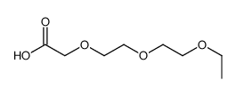 2-[2-(2-ethoxyethoxy)ethoxy]acetic acid Structure