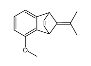 9-isopropylidene-5-methoxy-1,4-dihydro-1,4-methanonaphthalene结构式