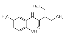 Butanamide, 2-ethyl-N-(2-hydroxy-5-methylphenyl)- (9CI)结构式
