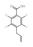 对烯丙基-2,3,5,6-四氟苯甲酸结构式