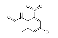 Acetamide, N-(4-hydroxy-2-methyl-6-nitrophenyl)- (9CI) structure