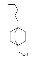 (1-pentyl-4-bicyclo[2.2.2]octanyl)methanol结构式