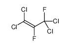 1,1,3,3-Tetrachloro-2,3-difluoro-1-propene结构式