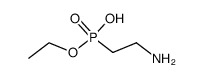 ethyl (2-aminoethyl)phosphonate Structure