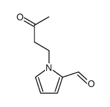 N-(3-oxobutyl)pyrrole-2-carbaldehyde Structure